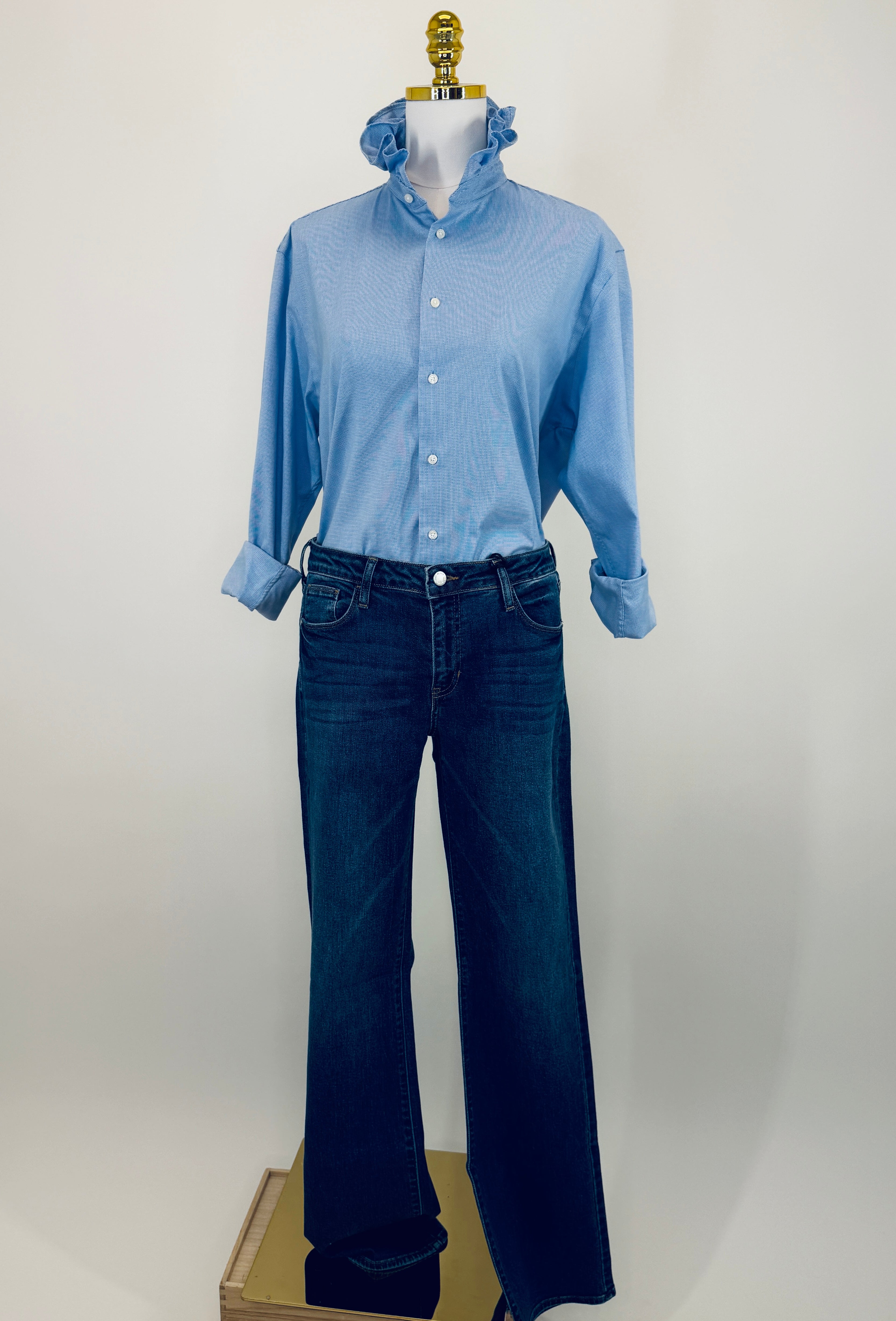 Second Story Shirt (TedBaker/LtBl/S)