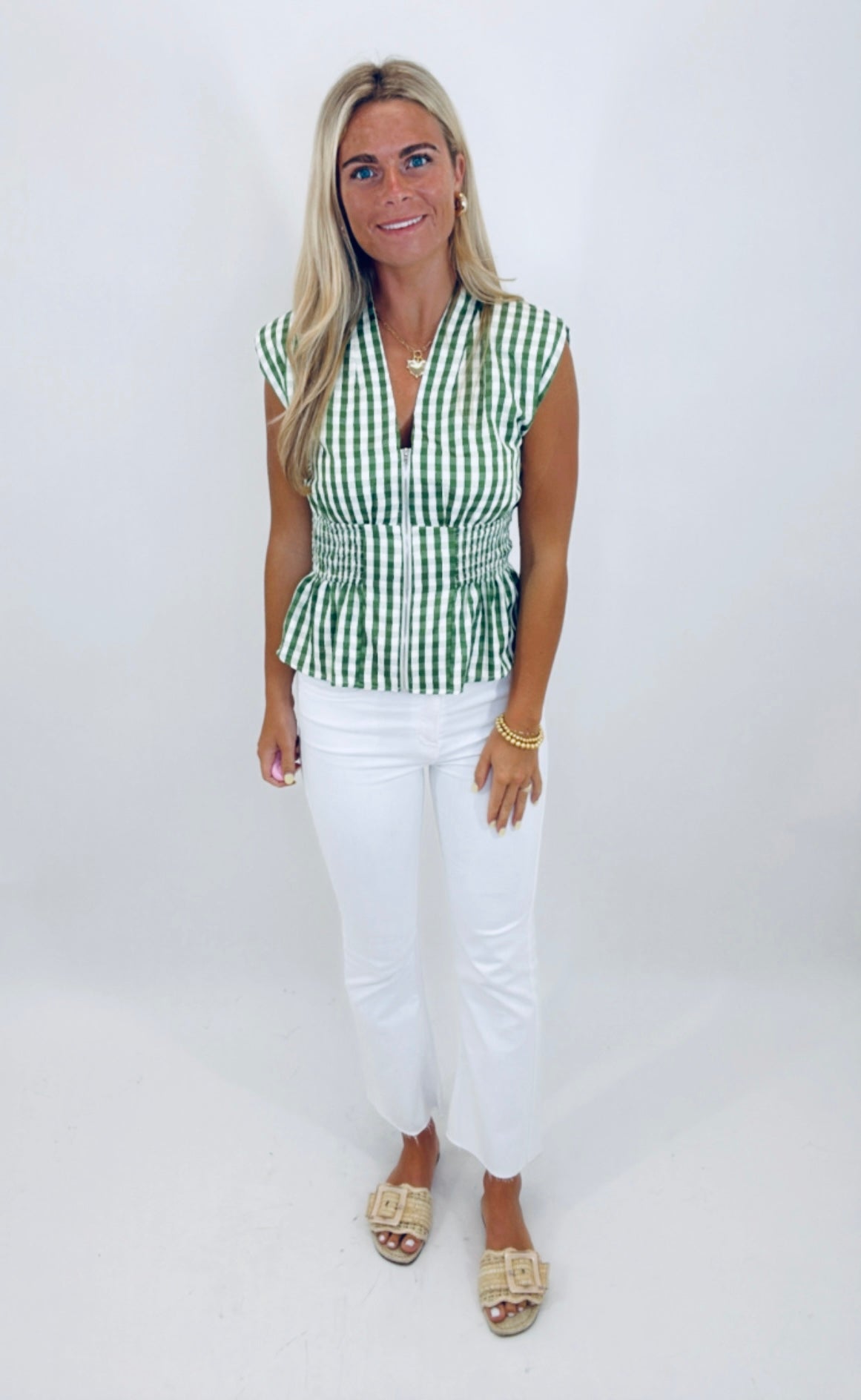 Picnic Crush Top (green)