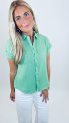 Rowan Relaxed Top (green)