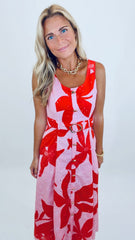 Summer Etch Dress (pink)