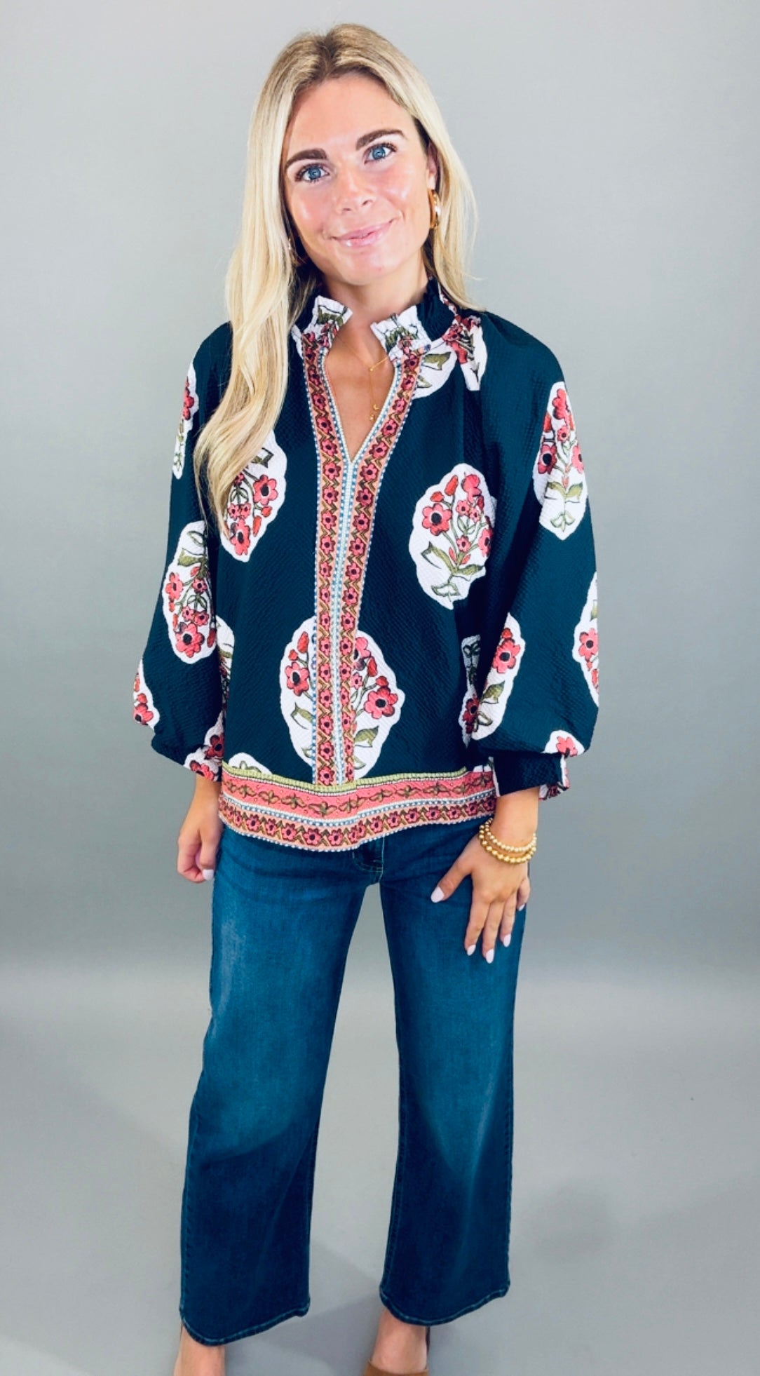 Scene Stealer Top (navy)