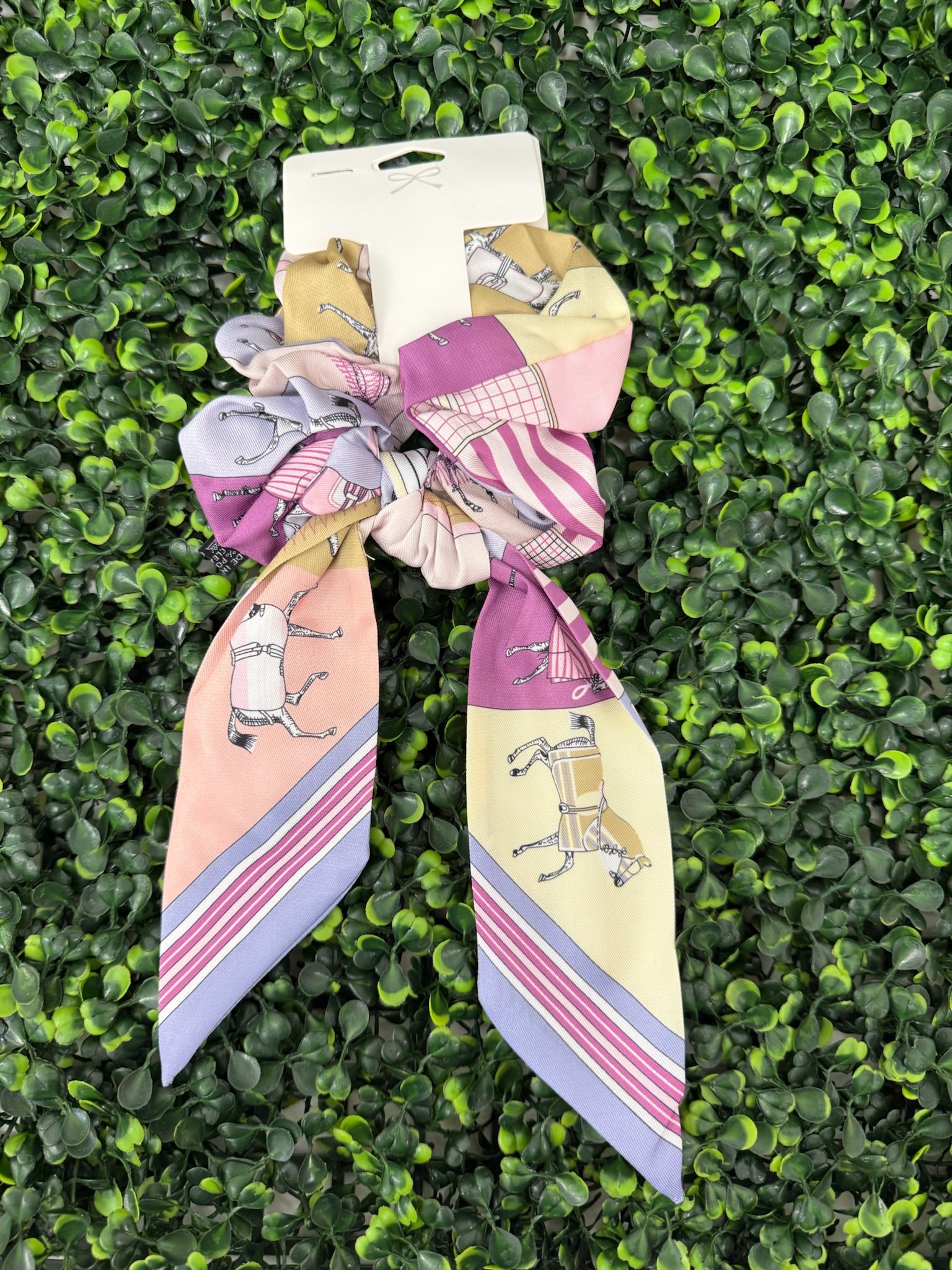 Polo Scarf Scrunchie