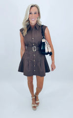 Ellison Dress (brown)