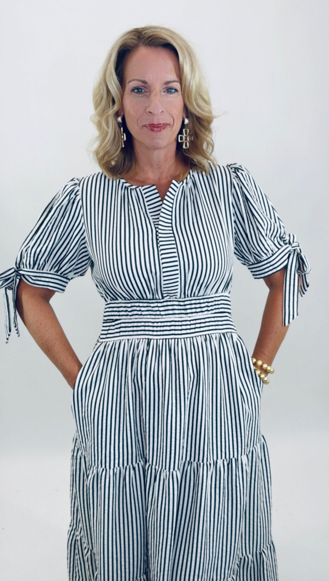 Montauk Stripe Dress