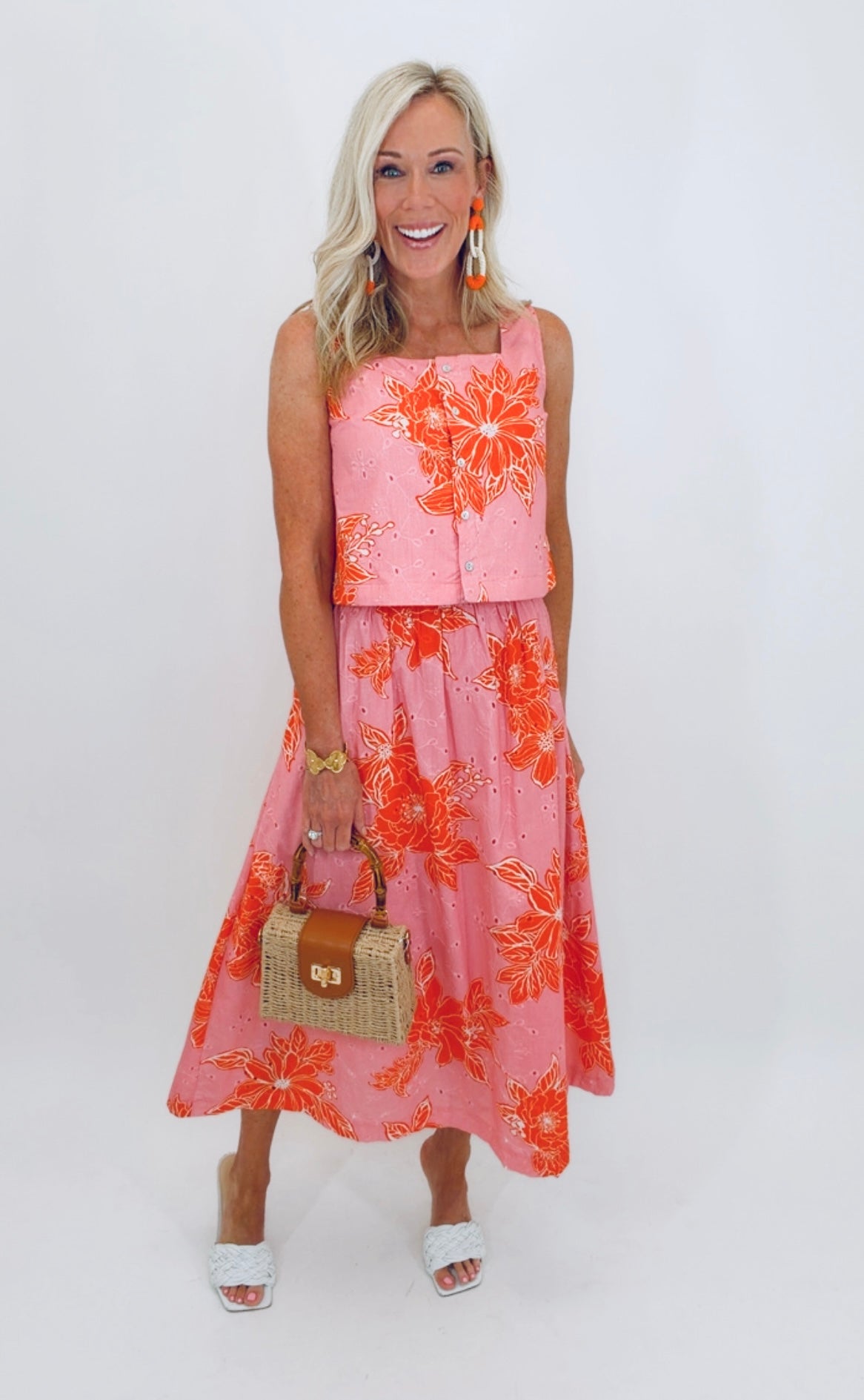Hibiscus Glow Skirt