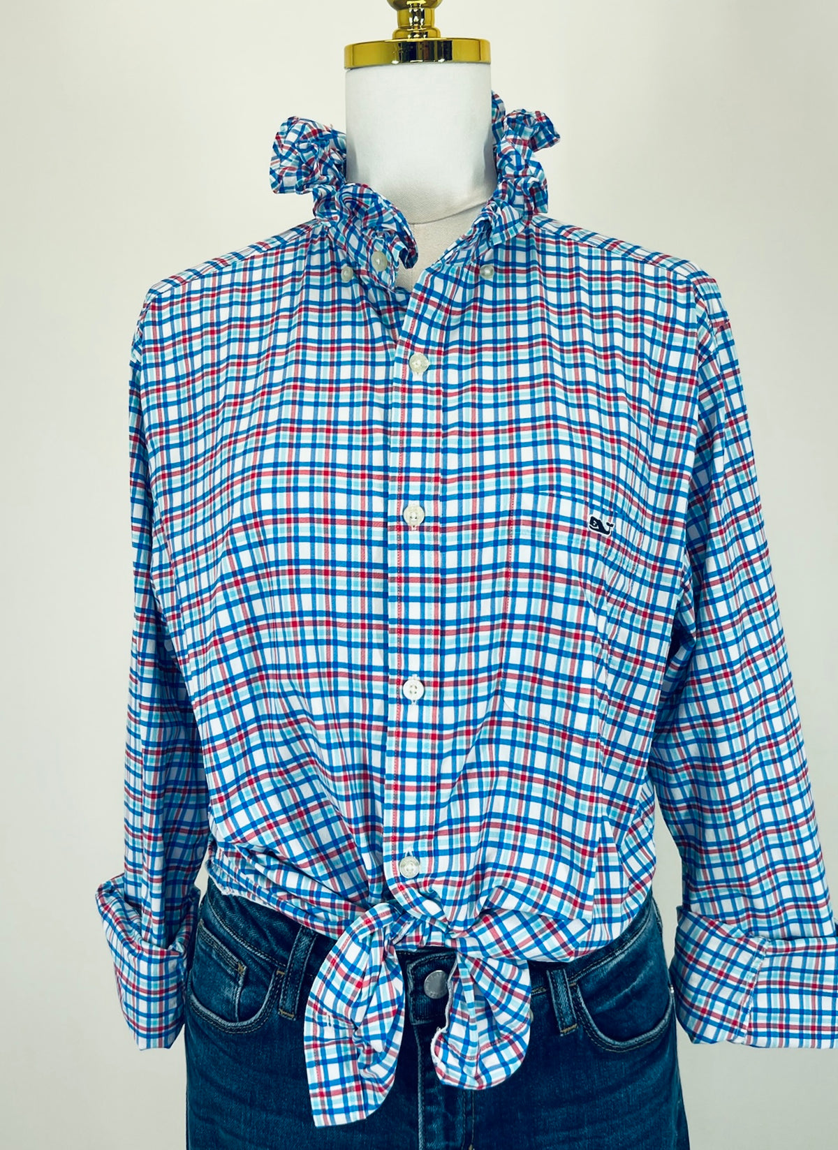 Second Story Shirt (VV/Blue/Red/M)