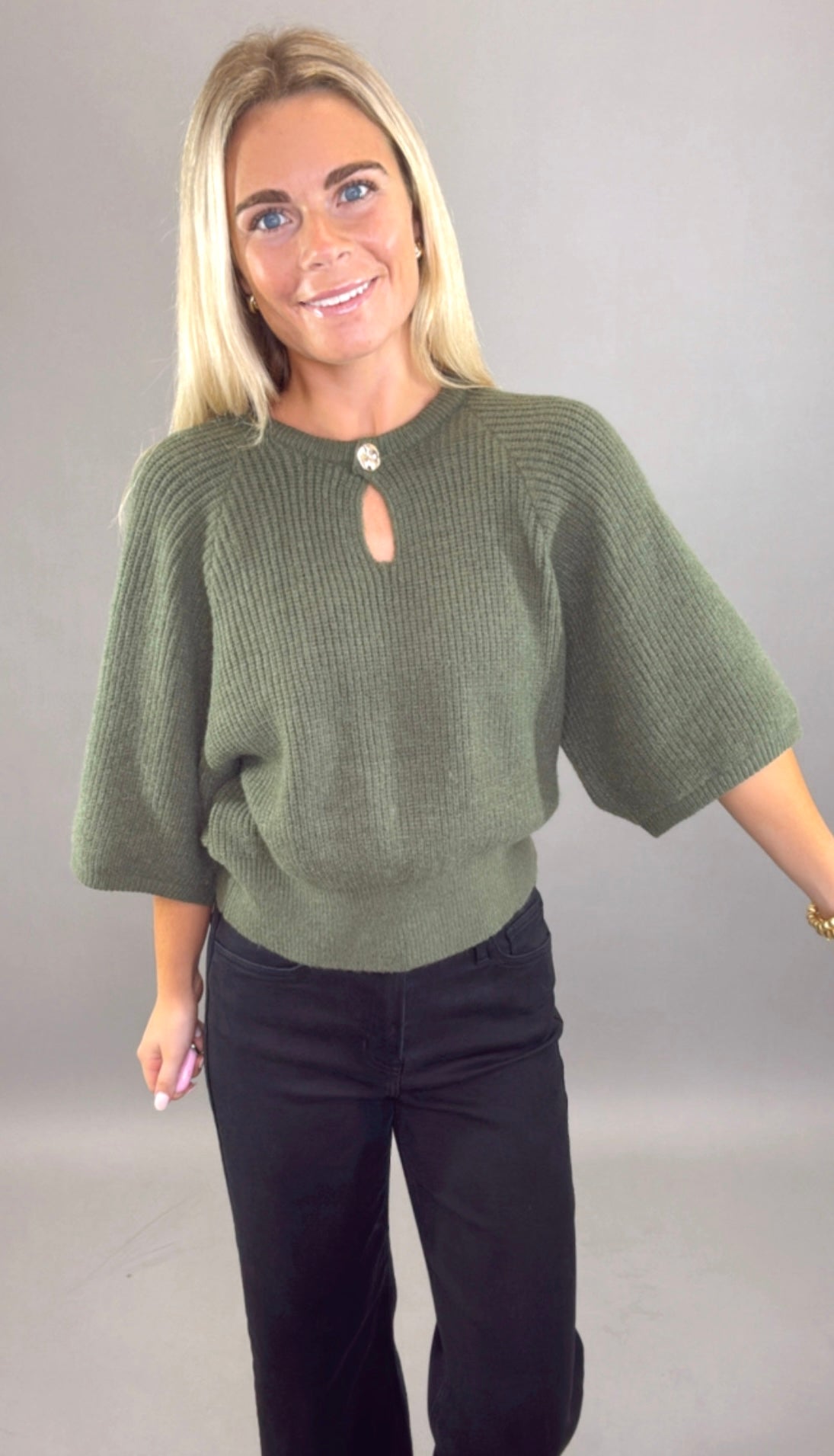 Langley Sweater (olive)
