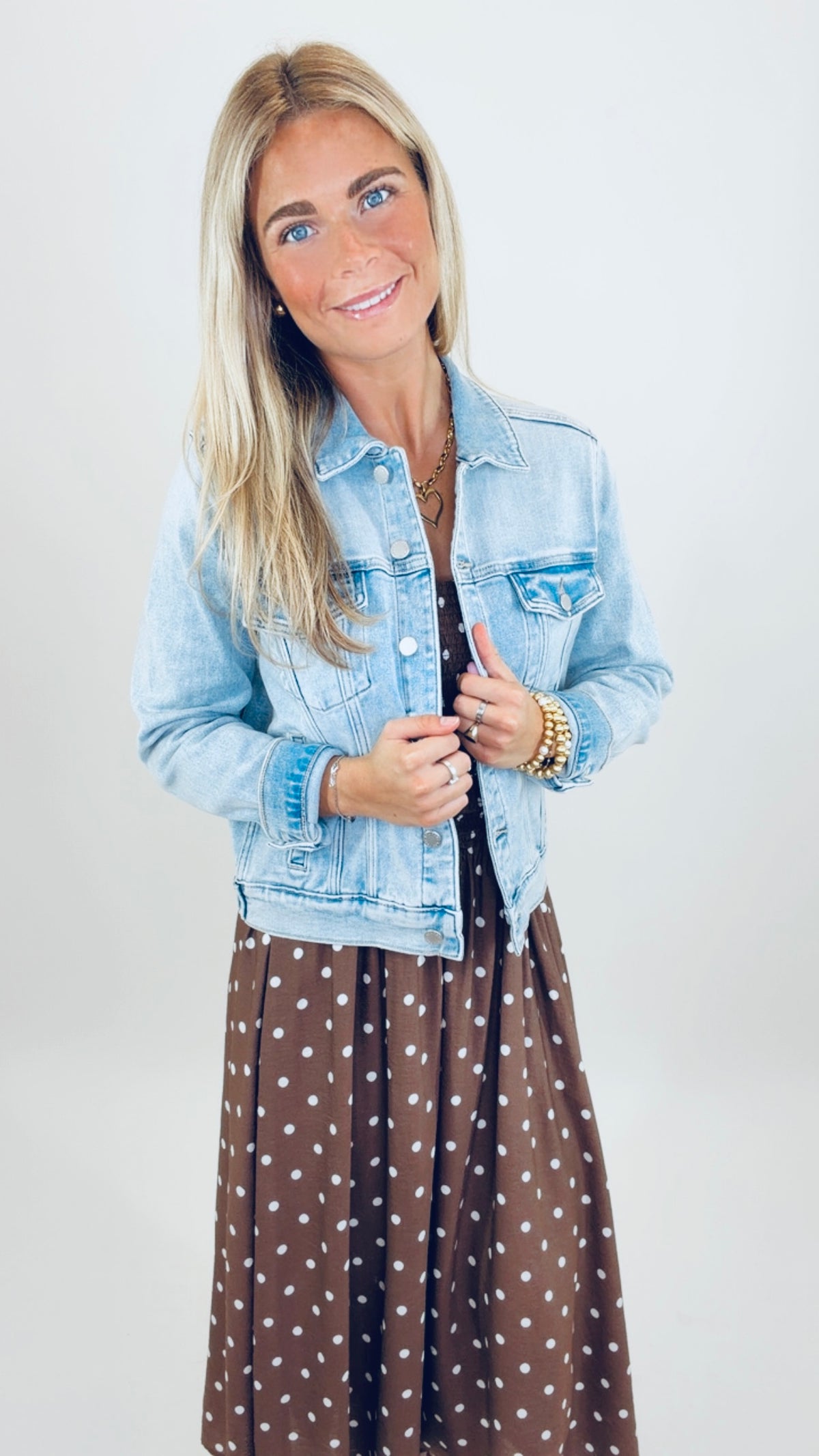 Lighten Up Denim Jacket