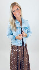 Lighten Up Denim Jacket