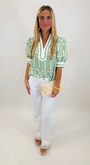 Monroe Top (green)