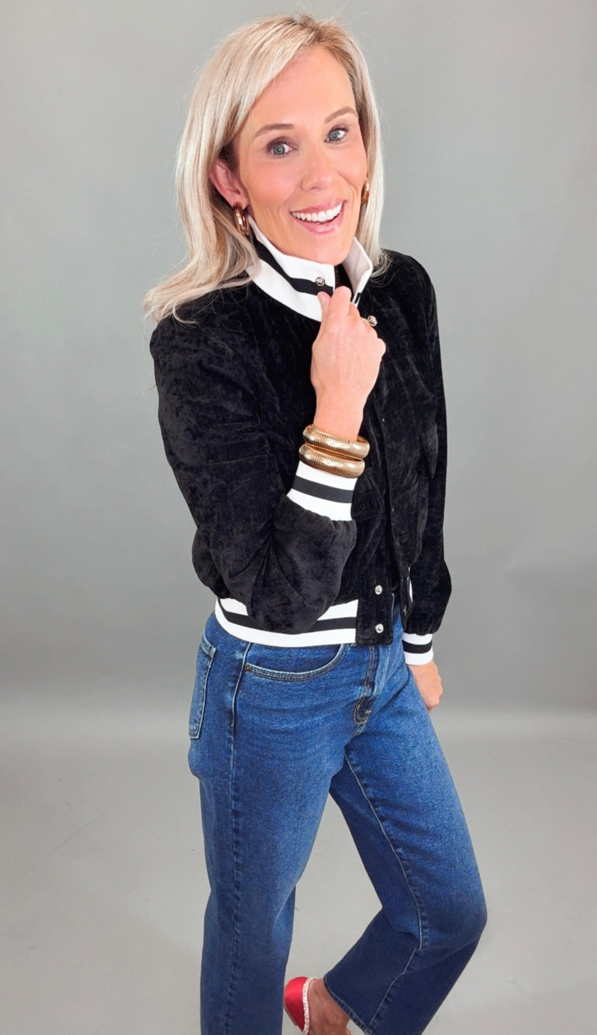 Velour Victory Bomber