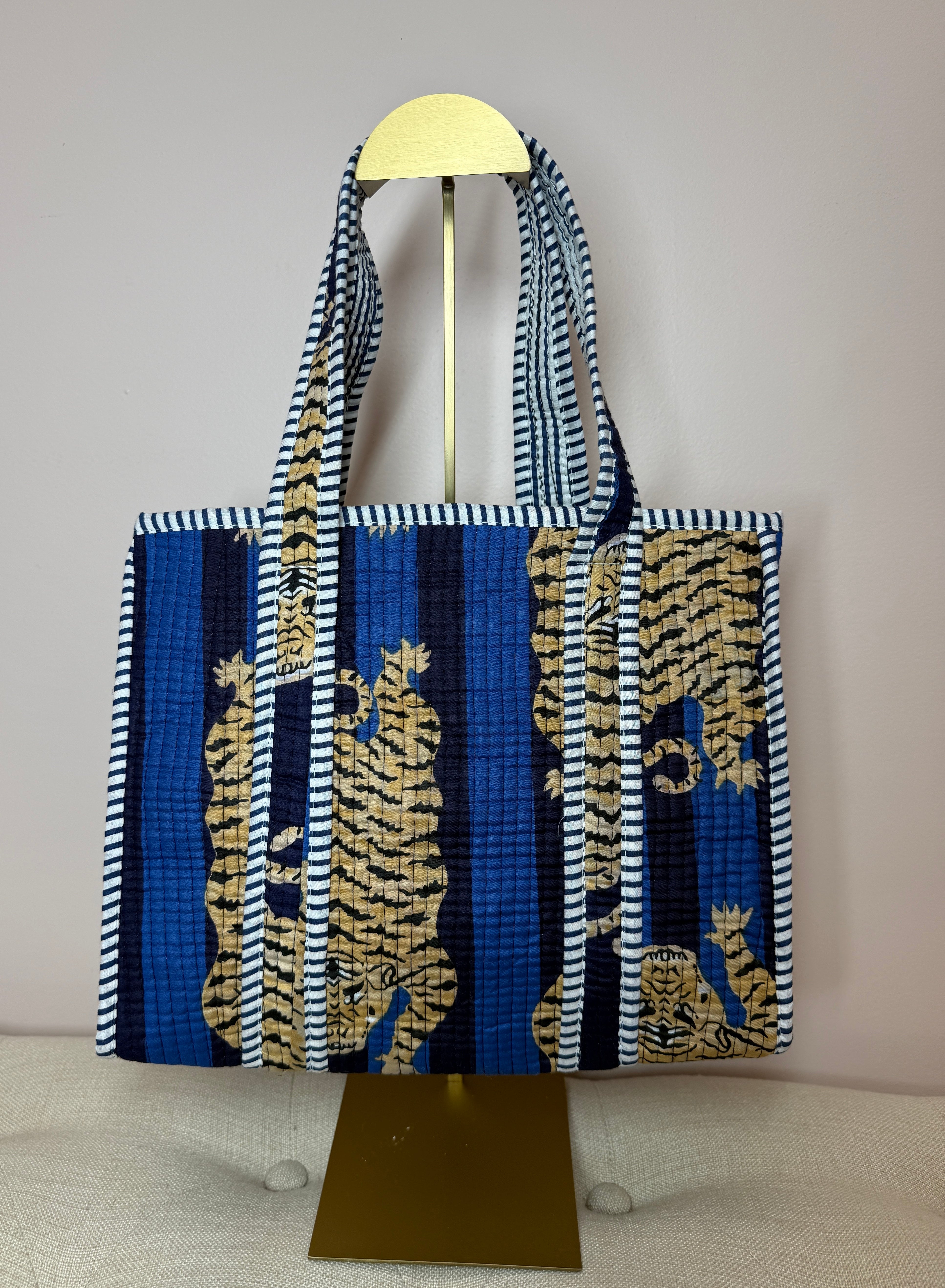 Wild Side Mini Quilted Tote