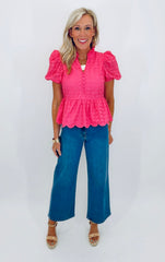 Charm Theory Top (pink)