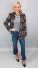 Madison Plaid Blazer