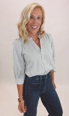 Fine Line Top (green)