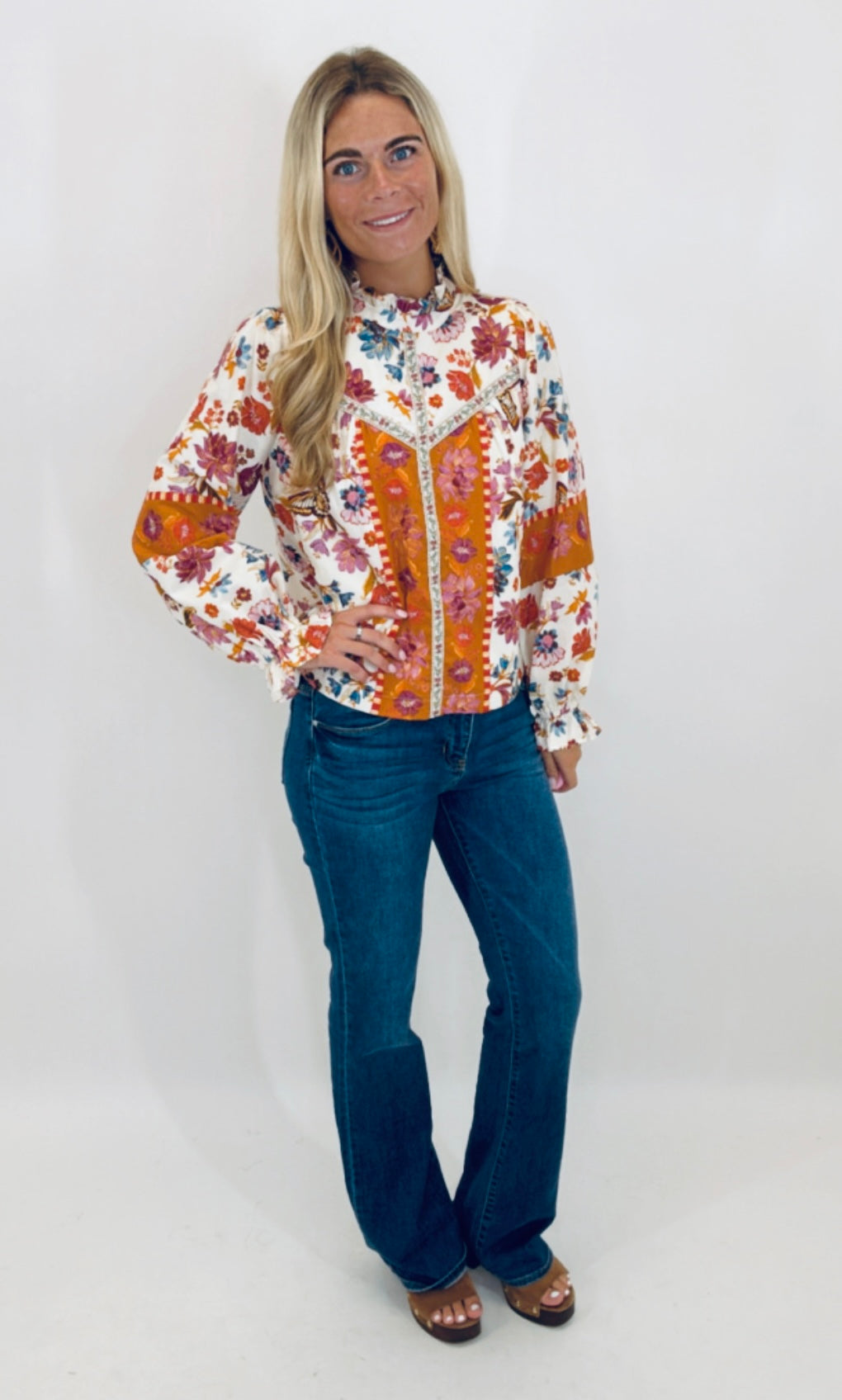 Bloom Street Blouse (ivory)