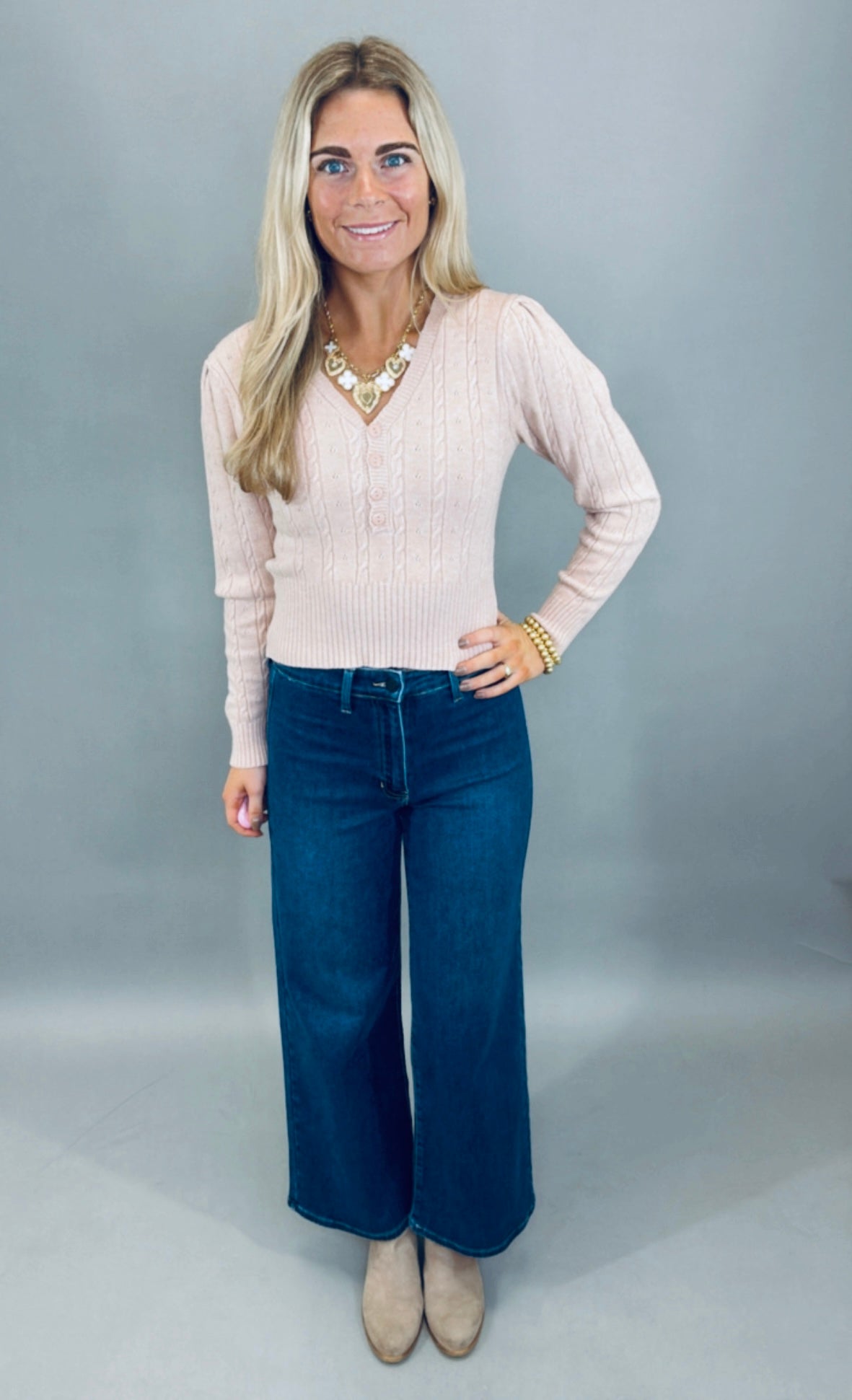 Chill & Charming Knit (pink)