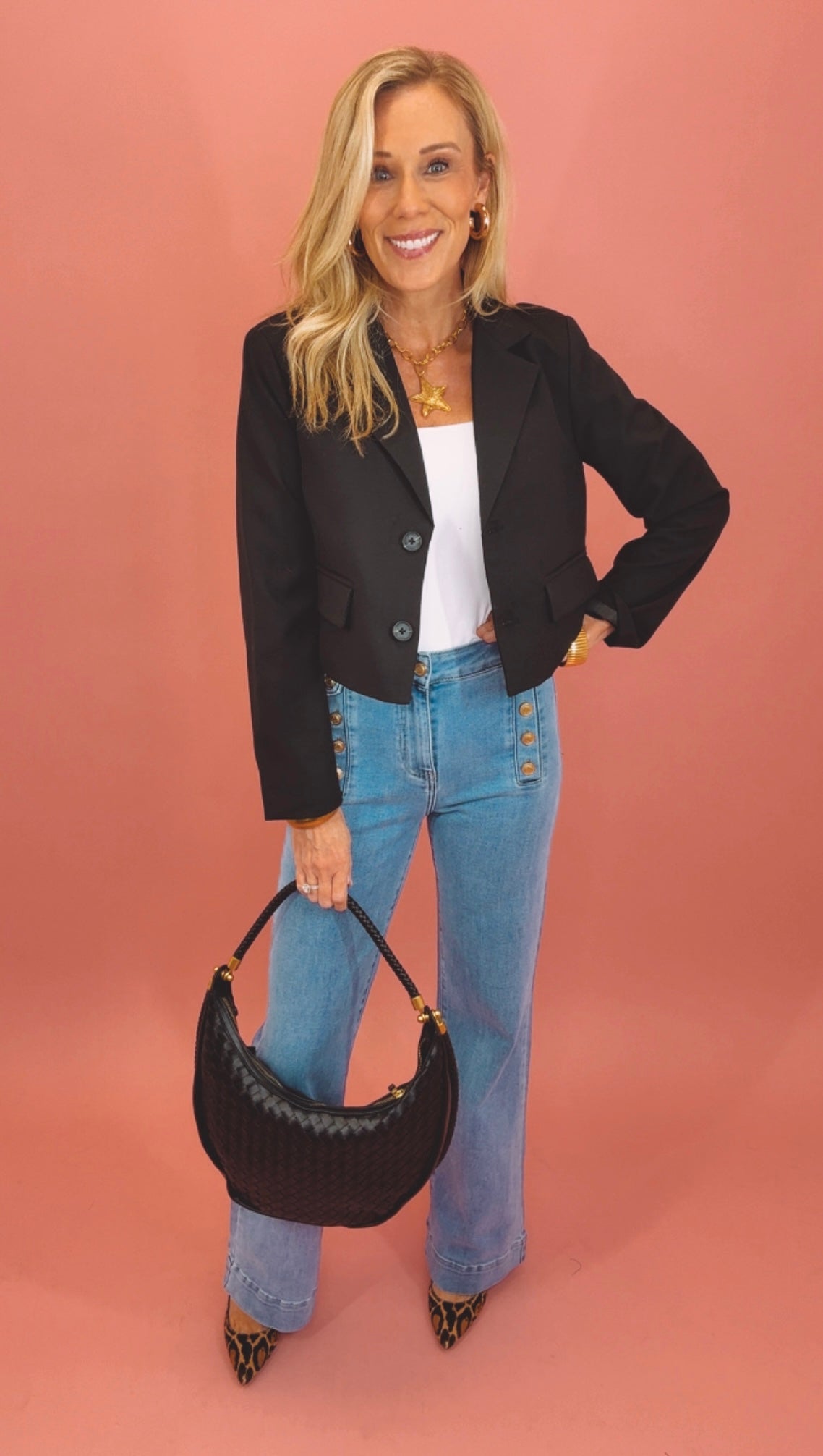 The Prescott Cropped Blazer