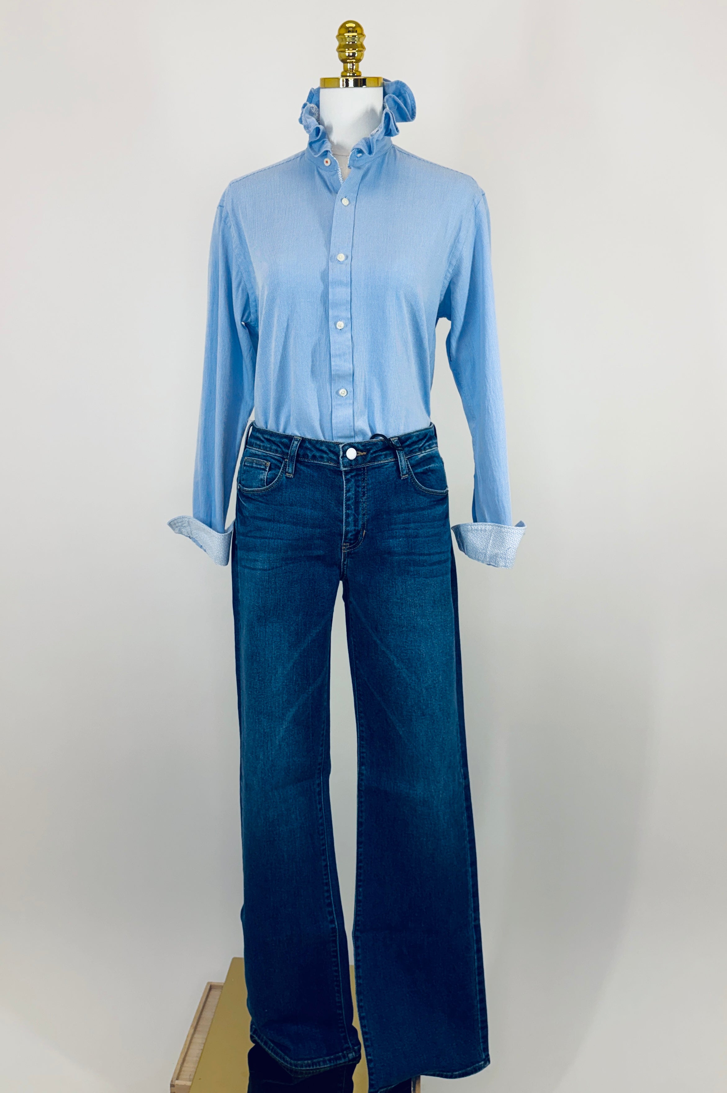 Second Story Shirt (TedBaker/LtBl/S)