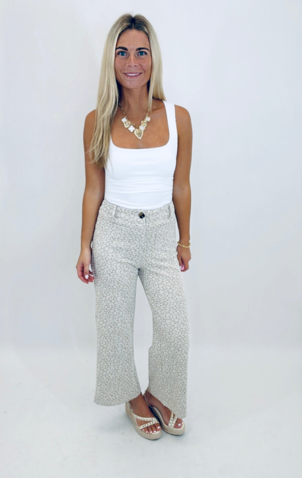 Petal Play Crop Pant