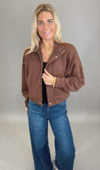 Downtown Drift Jacket (chocolate)