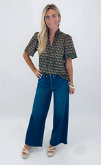 Flora Charm Top