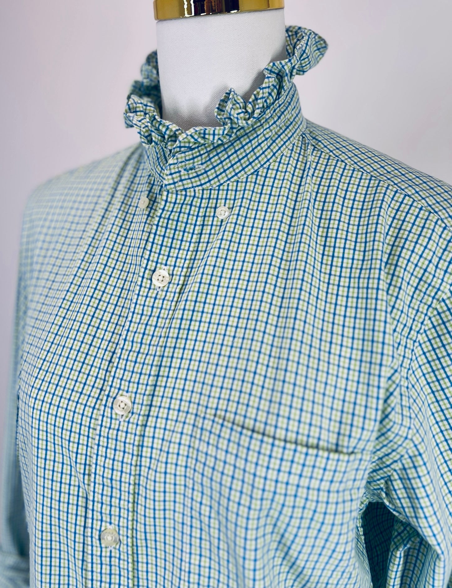 Second Story Shirt (JCrew/LimeBl/S)