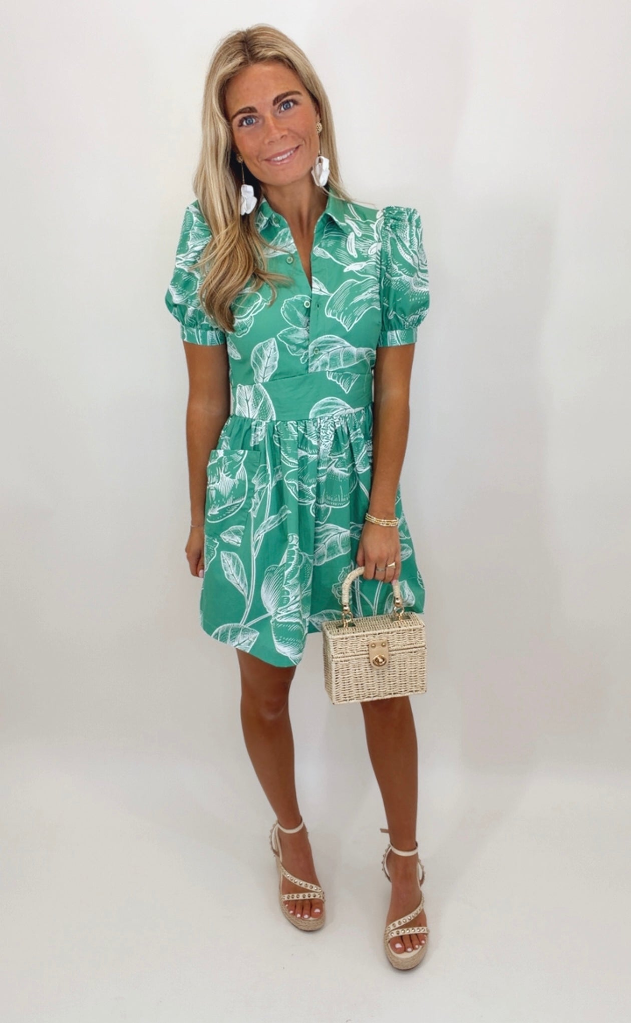 Botanical Sketch Dress