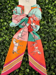 Polo Scarf Scrunchie