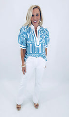 Monroe Top (blue)