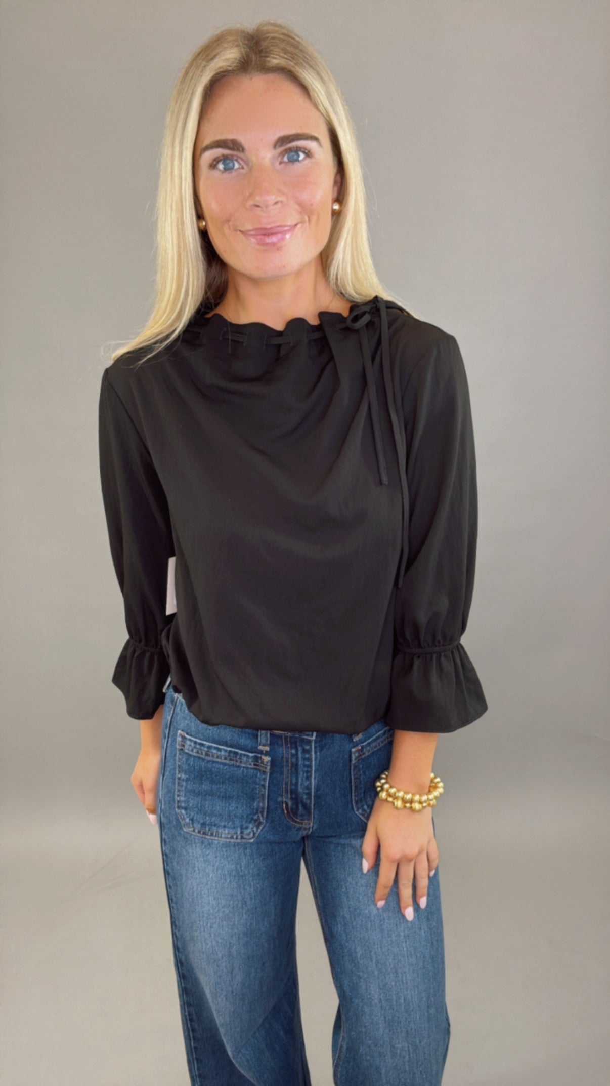 Rowan Blouse (black)