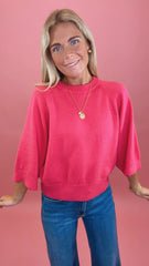 Off-Duty Fave Sweater (pink)
