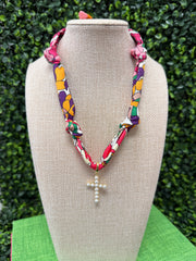 Garden Grace Scarf Necklace