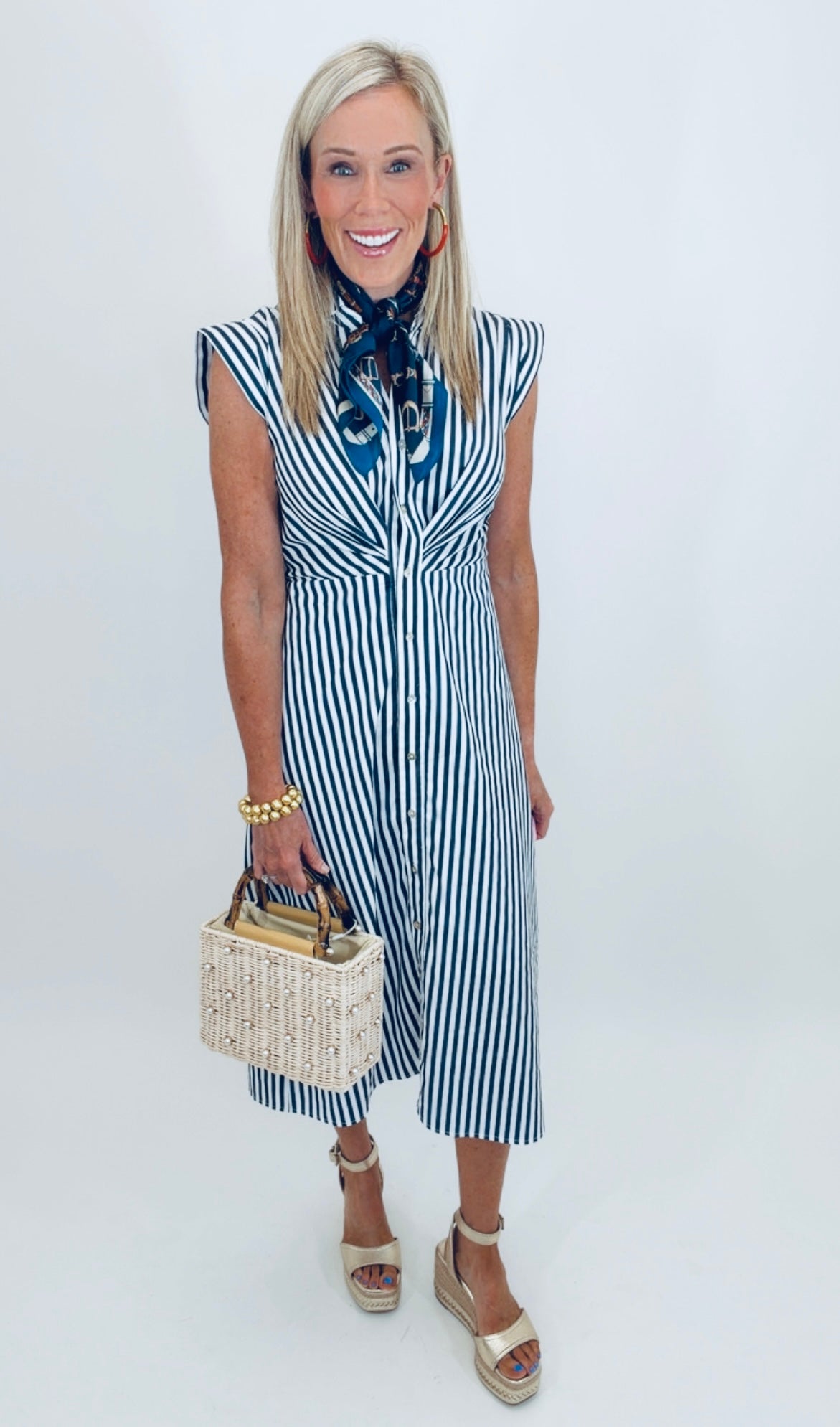 Shoreline Stripe Dress