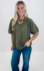 The Avenue Top (olive)