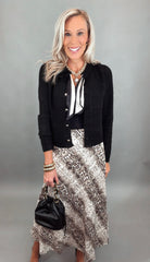 Paris Lane Cardigan (black)