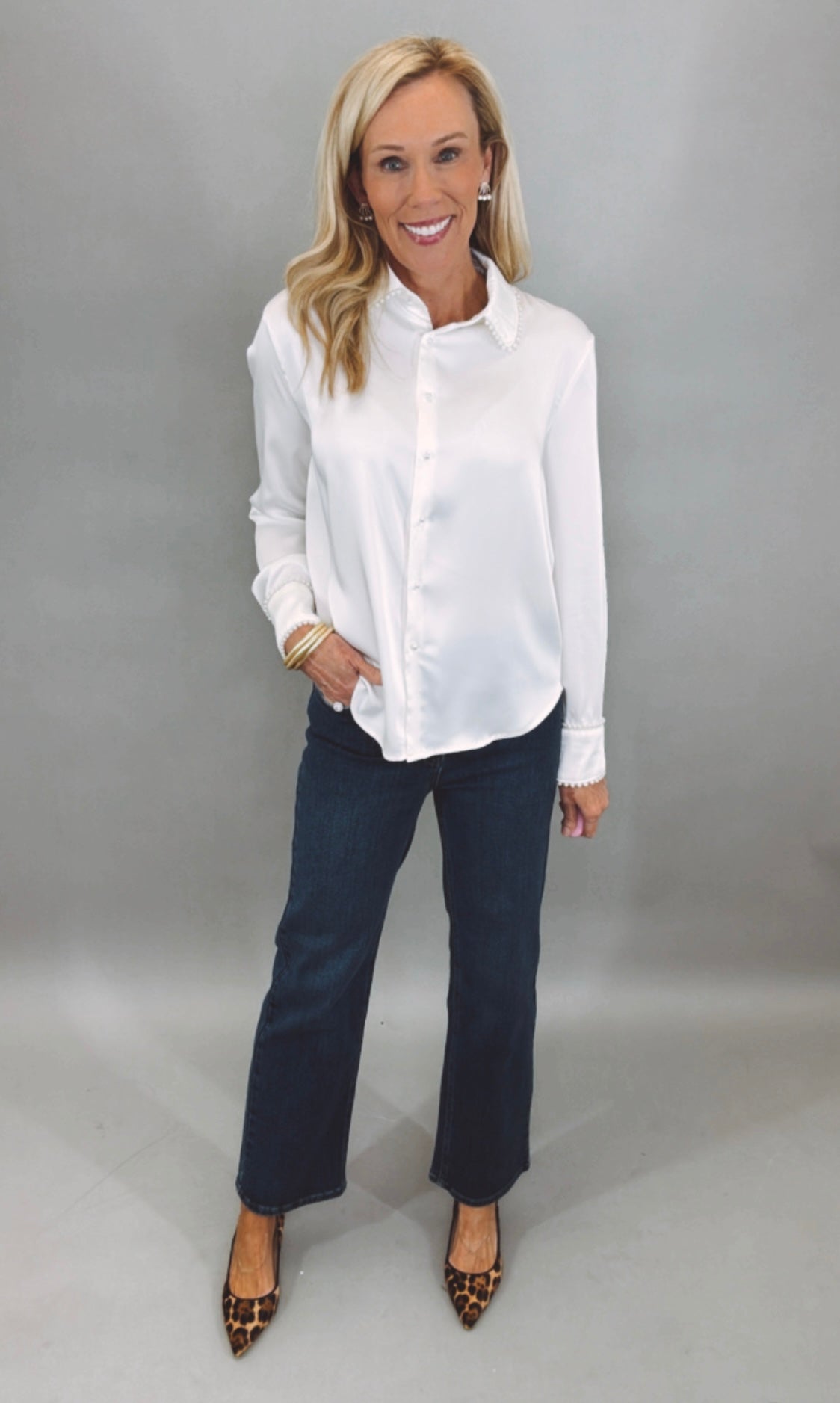 Pearl Poise Blouse