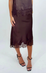 Late Night Lace Skirt