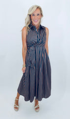Side Note Dress (navy)