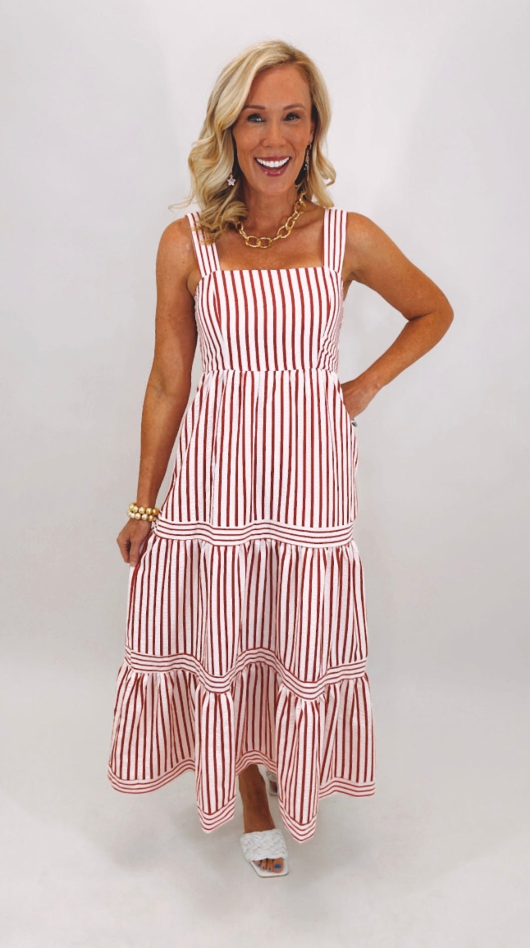 超人気新品 Americana Muse Dress – There She Goes トップス