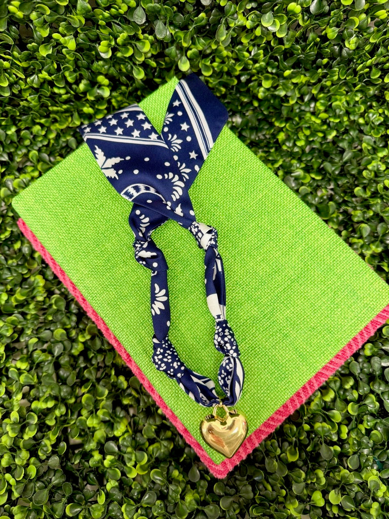 Sideline Spark Scarf Necklace