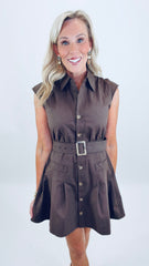 Ellison Dress (brown)