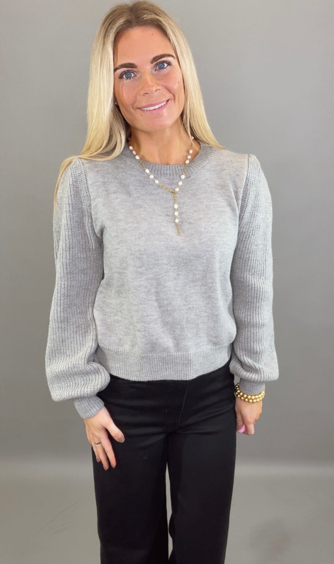 After Hours Sweater (grey)