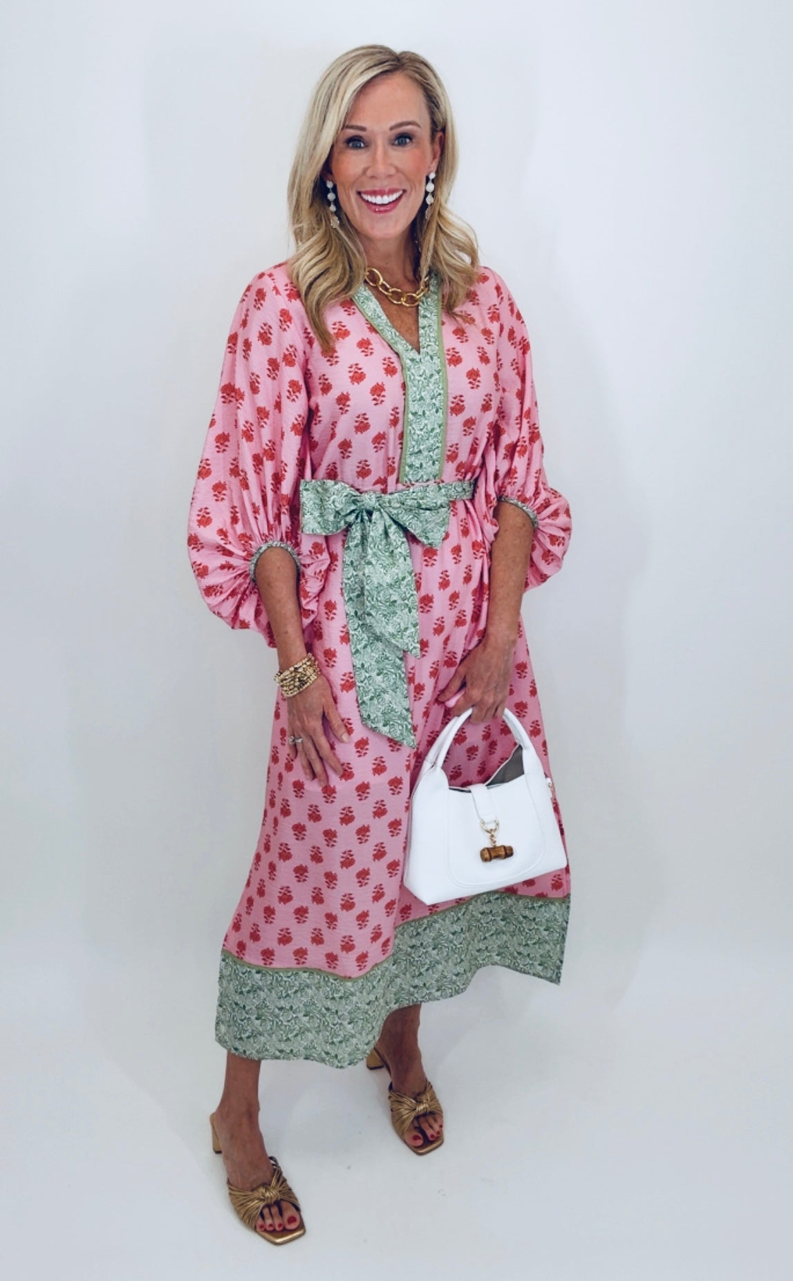 Cape Cod Classic Dress (pink)