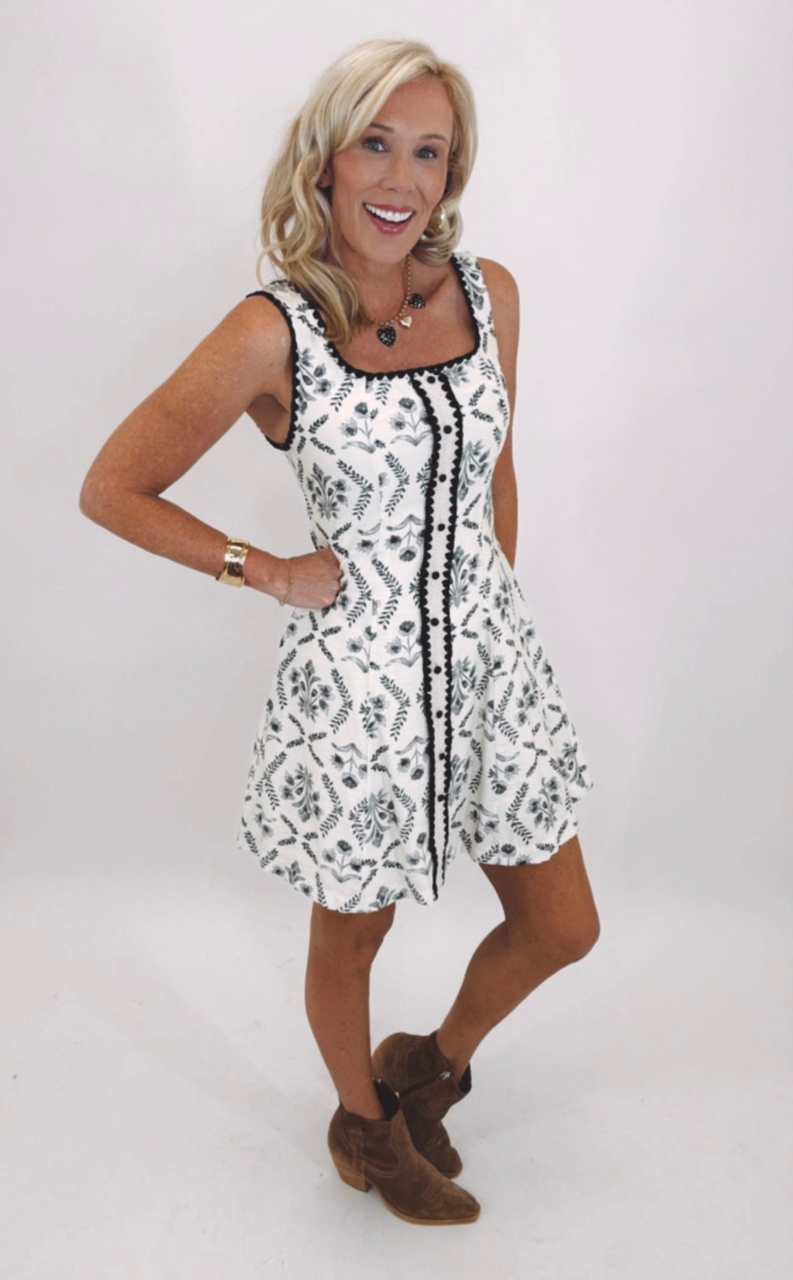 Courtyard Bloom Dress