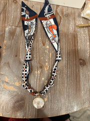 Harbor Pearl Scarf Necklace