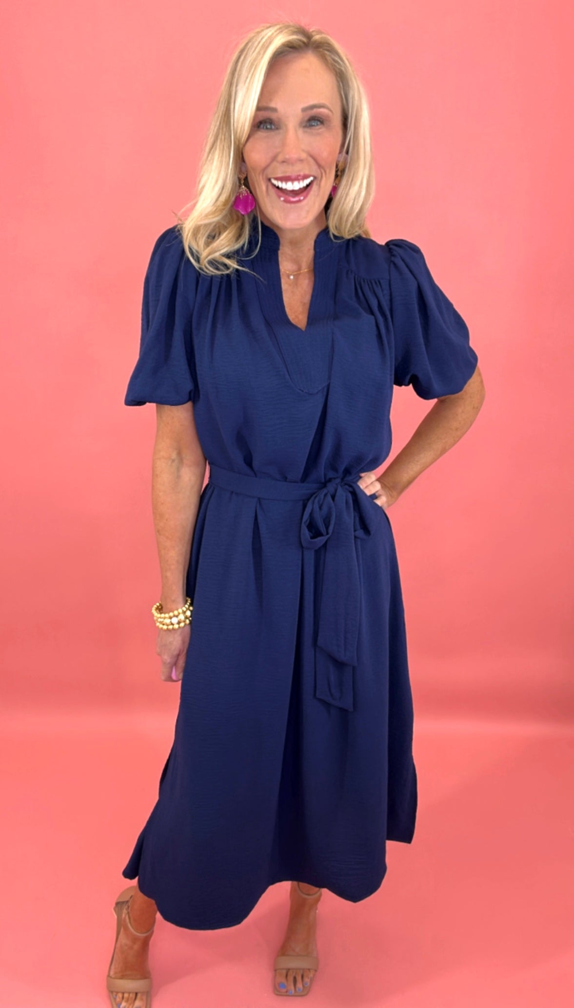 Collins Dress (navy)