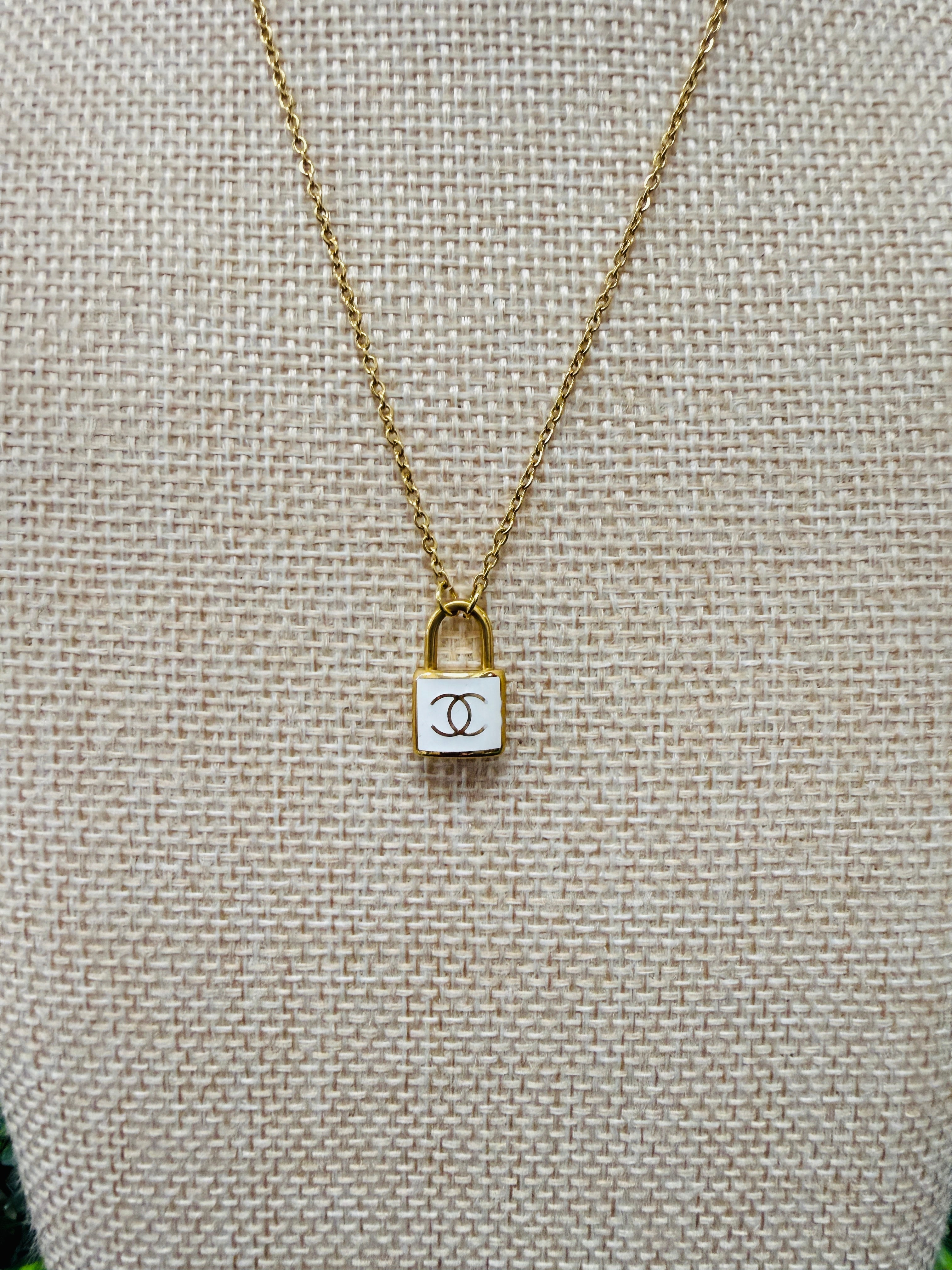 CC Lock Necklace
