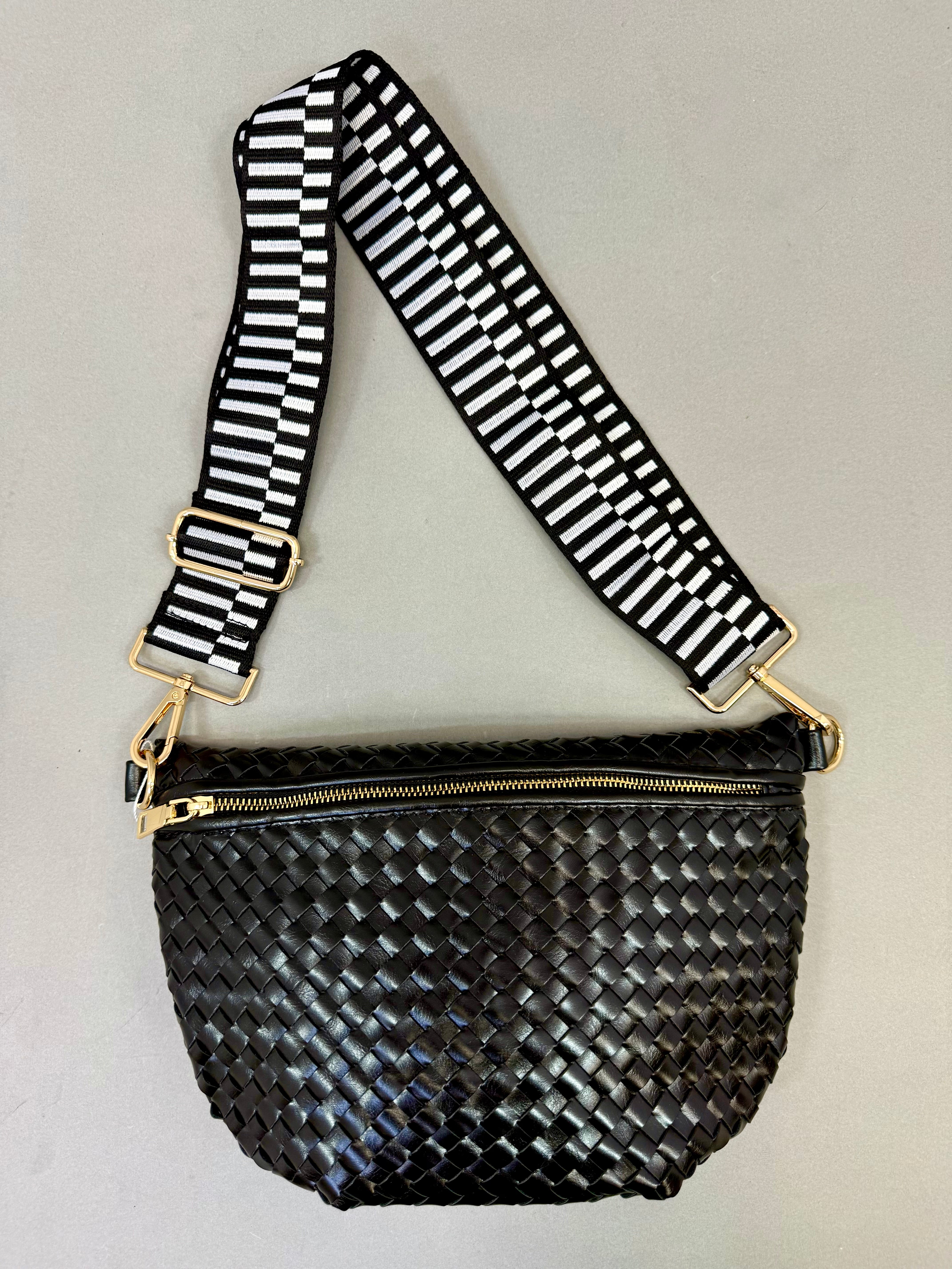 Woven Bum Bag (black)