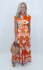 Sunset Soirée Maxi Dress